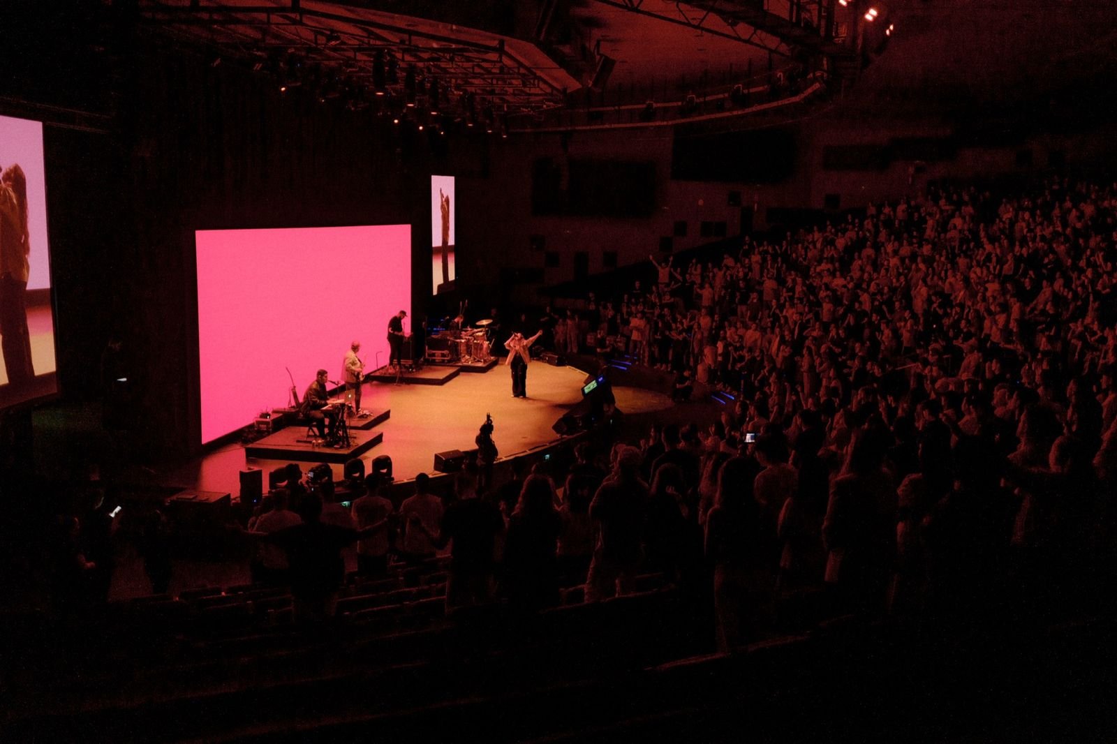 Palco no Madrid Marriott Auditorium